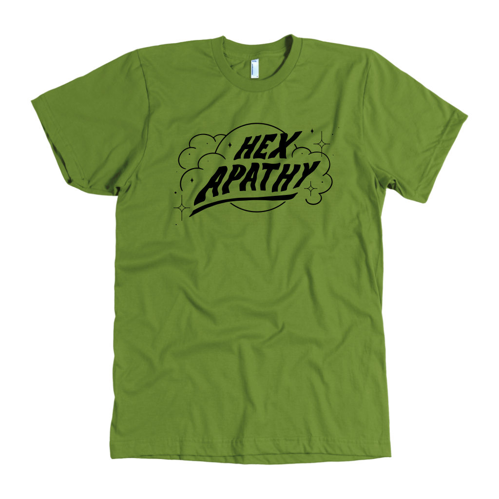 Hex Apathy - 5 Colors Available (black print)