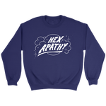Load image into Gallery viewer, Hex Apathy Fleece Sweatshirt - 7 Colors Available (white print)
