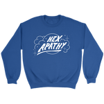 Load image into Gallery viewer, Hex Apathy Fleece Sweatshirt - 7 Colors Available (white print)
