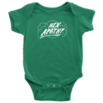 Load image into Gallery viewer, Hex Apathy Infant Bodysuit - 8 Colors Available (white print)
