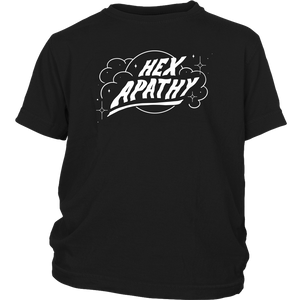 Hex Apathy Youth - 5 Colors Available (white print)