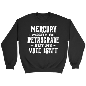 Mercury Retrograde Fleece Sweatshirt - 7 Colors Available (white print)