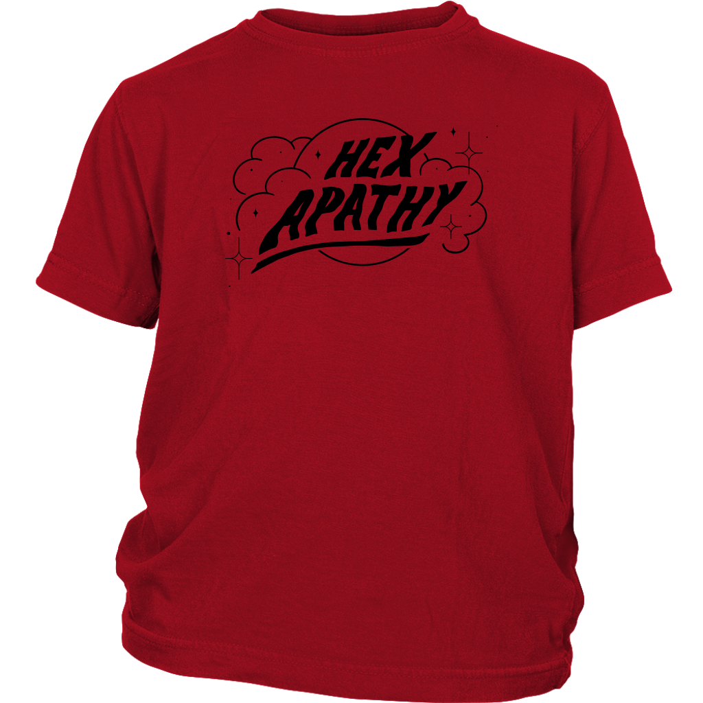Hex Apathy Youth - 4 Colors Available (black print)