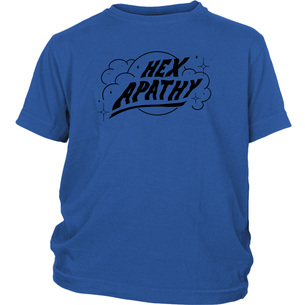 Hex Apathy Youth - 4 Colors Available (black print)